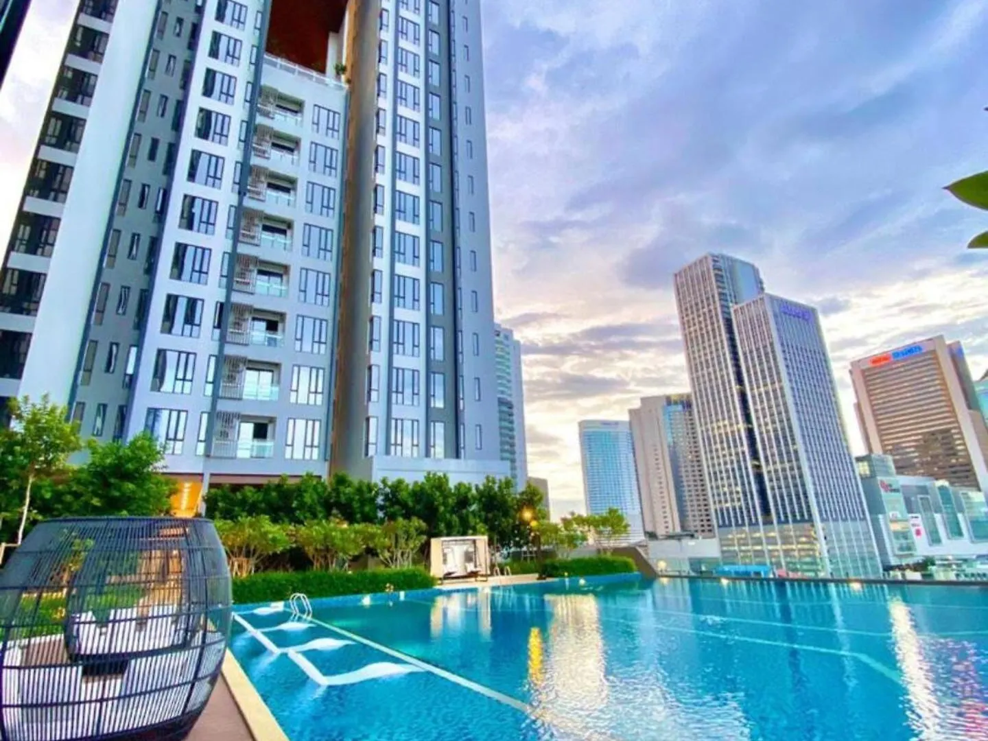 アパート Kl Central 32 Floor Klcc View クアラルンプール マレーシア